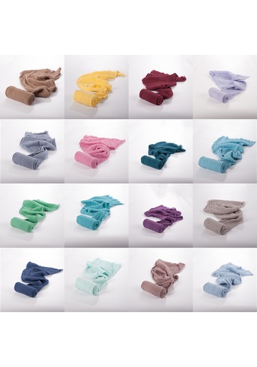 Hangfox Fotoğraf Çekim Aracı - Pamuklu Ketten Malzeme, 40x180cm, 7 Renk Seçeneği, Fotoğraf Sarma Döşemesi Çok Renkli