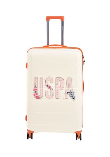 U.s.polo Assn.since 1890 Unisex Büyük Boy Valiz V.plvlz24060a-01 Beyaz