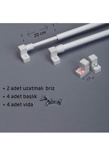 Briz Tül Perde Keten Serisi Kaliteli Ve Kullanışlı Yeni Ürün (370599278)