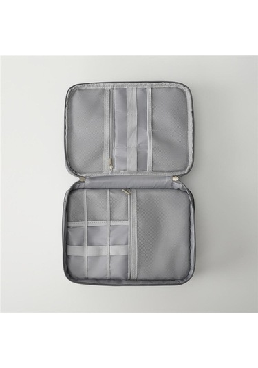 Homyl Dijital Elektronik Aksesuarlar Organizatör Taşıma Gri