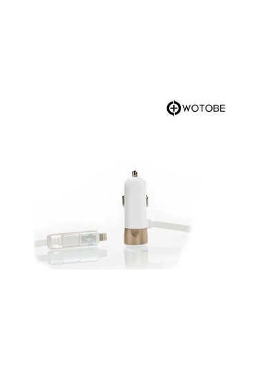 3.4 Mah Dual Usb Kablolu Turbo Araç Şarjı