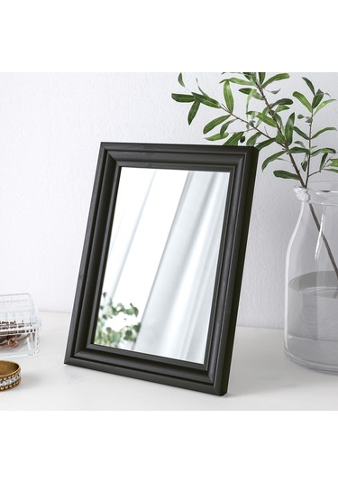 Masa Aynası, Siyah, 28x37 Cm Siyah