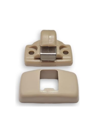 VW Lupo 1999-06 Güneşlik Tutucu Klipsi Kanca Bej Krem 3B0857561B