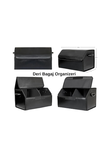 Araç Bagaj Düzenleyici Deri Çanta Organizer