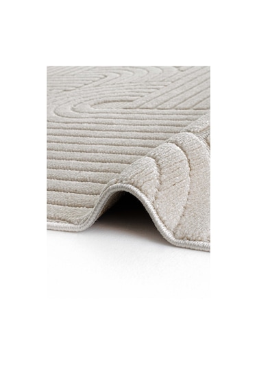 Cool Halı Stone 1090 Bej Kaymaz Taban Koridor Halısı Kesme Yolluk Mutfak Halısı Modern Salon Halısı