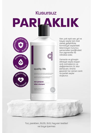 Ql Turunculaşma Karşıtı Mor Şampuan 300 ML