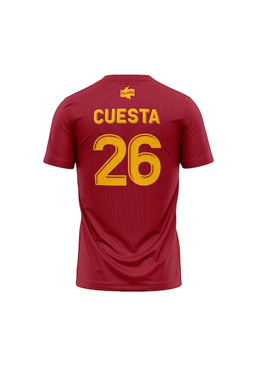 Galatasaray Carlos Cuesta Welcome Tee E251169 Sarı - Kırmızı