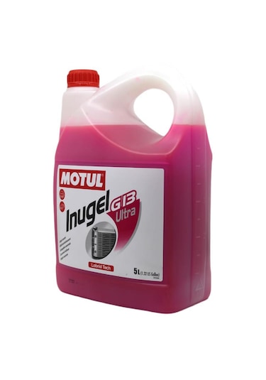 Motul Inugel G13 Ultra Antifriz 5 Lt Soğutma Sıvısı 4 Adet