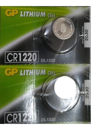 ALKALIN LİTHIUM PİL  2 Lİ PAKET -CR 1220