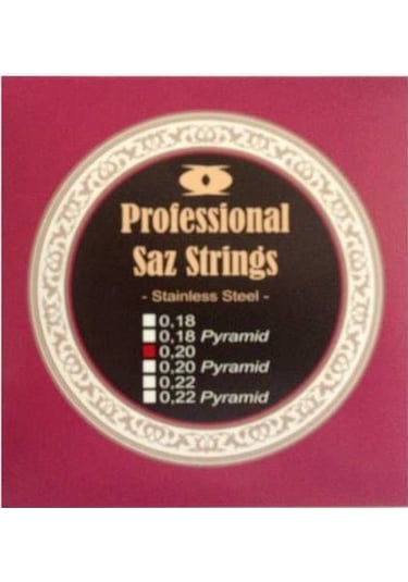 Profesyonel Alux Bağlama Tel Seti 020