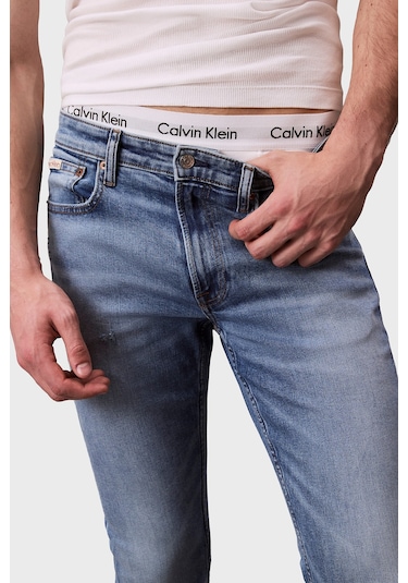 Calvin Klein Erkek Kot Pantolon Lv04rc712g X6s Mavi Mavi Calvin Klein Erkek Kot Pantolon Lv04rc712g X6s Mavi Mavi