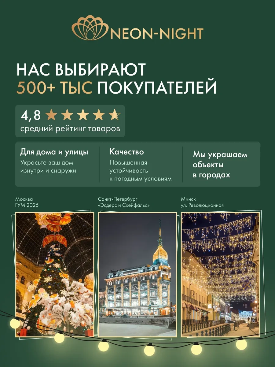 Neon-nıght Çeşitli Tasarımlarda 1,5m Pile Çalışan Ev İçin Thai Fenerleri Işık Şeridi 14956010 Beyaz