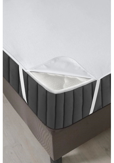 Alez Pamuklu Dört Köşe Lastik Yatak Koruyucu 160 200 Cm Renk