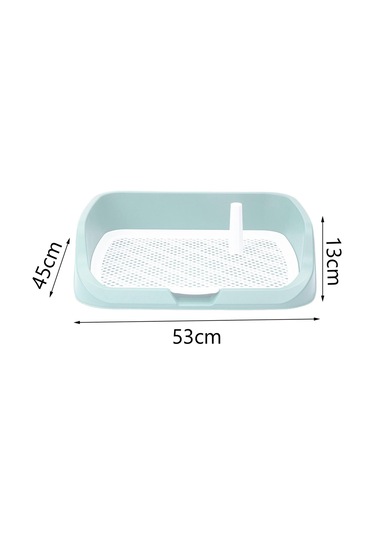 Homyl Yıkanabilir Pet Eğitim Tuvalet Tepsisi Lazımlık Yeşil