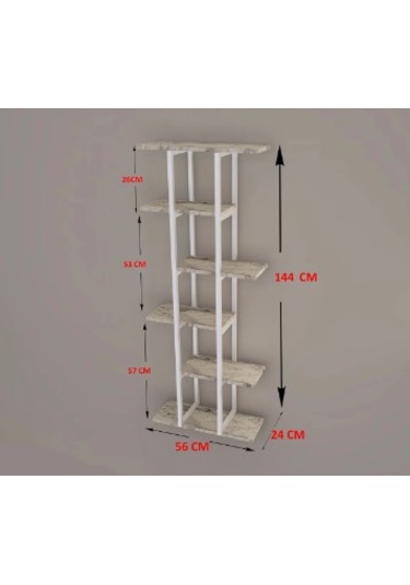 Titan Çiçeklik Beyaz Mermer