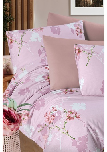 Aytunç Yağmur %100 Pamuklu Tek Kişilik Nevresim Takımı 160x22... Desenli