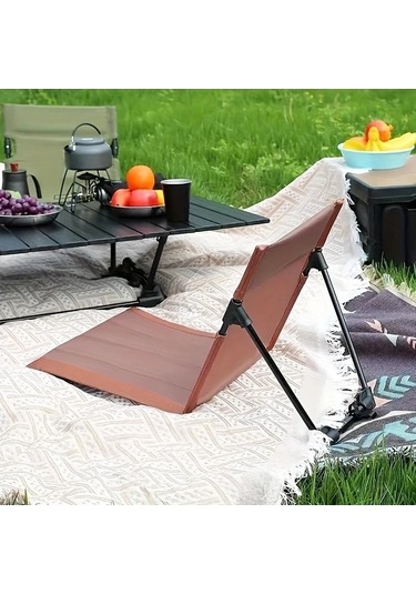 Trendooze Gaojunshop01 Siyah Kamp Sandalyesi - Hafif Alüminyum, Bahçe Ve Plaj Kullanımı İçin Siyah