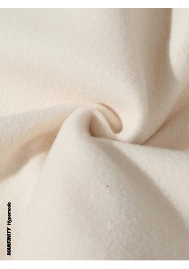 Unisex Bej Sırt Angel Baskı Kapüşonlu Sweatshirt 001