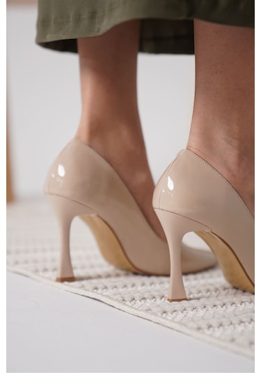 Blade Nude Rugan Kadın Stiletto Nude Rugan