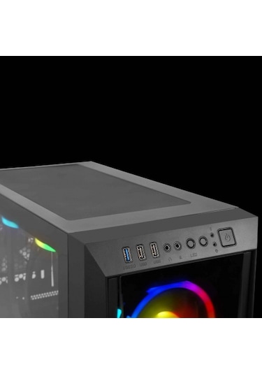 Gamdias Talos M1 Elite 750W 80+ Bronze ARGB Tempered Glass Gaming Kasa