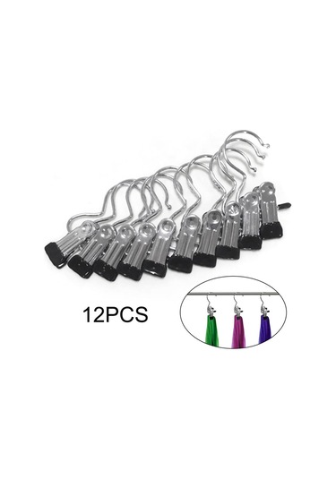 12 Adet Askıları Taşınabilir Elbise Askısı Asılı Elbise Pimleri Seyahat Ev Giyim Çizme Askısı Tutun Klipler Ev Aracı Aksesuarları