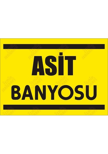 Asit Banyosu Levhası
