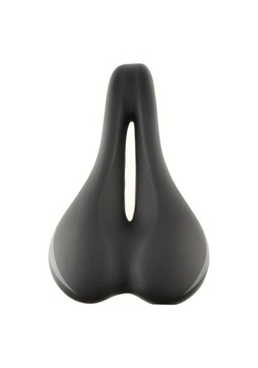 Yaozixa Evrensel Bisiklet Jeli Pedal, Şok Emici Yumuşak Kumaş, Karbon Çelik & 43 Yüksek Kaliteli Pu Deri, Kolay Kurulum Siyah