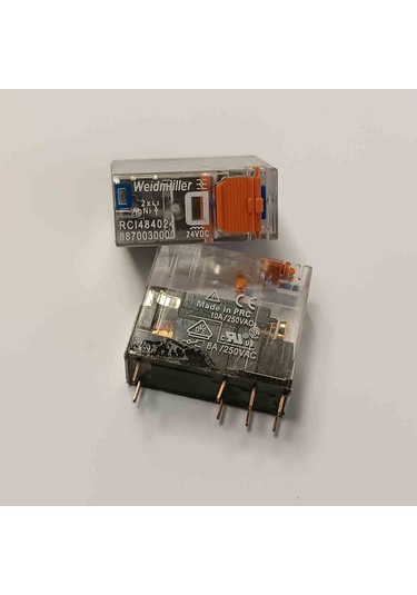 Rcı484024 24v 10a 2c 8pın Weidmüller Güç Röle