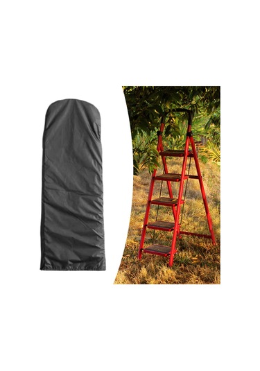 Homyl Katlanır Merdiven Kılıfı Taşınabilir Koruyucu Siyah