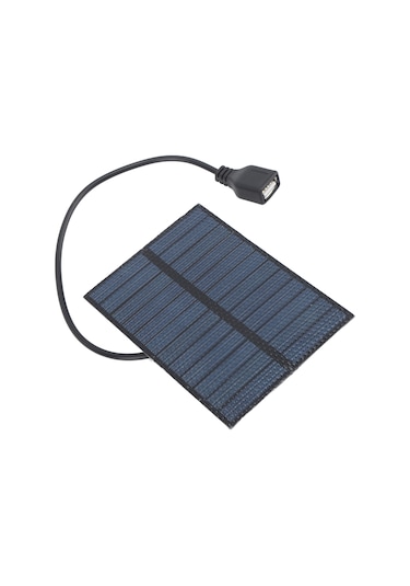 Hangfox 3w 5v Çok Kristal Güneş Paneli - Usb Çıkışlı Taşınabilir Acil Enerji Kaynağı Depolama Olmadan Ip67 Su Geçirmez Mini Boyut