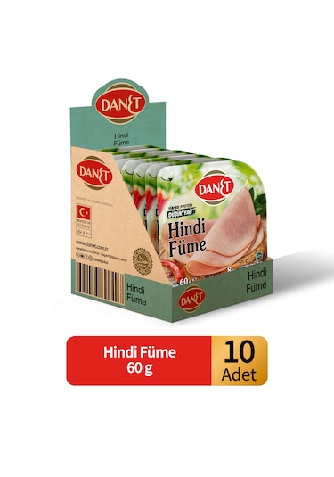 Hindi Füme Dilimli 60 G X 10 Adet