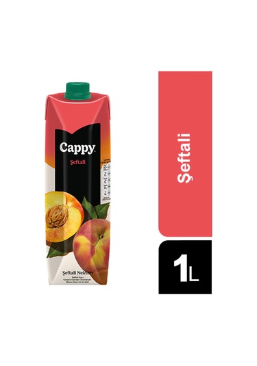 Cappy Şeftali Nektarı 1 Lt X 6 Adet