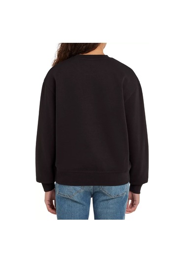 Kadın Sweatshirt - Siyah Black