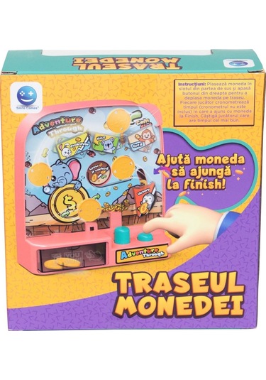 Adventure Through Machine İnteraktif Para Yolu Oyunu Jeton Yarışı, Refleks Ve Eğlence