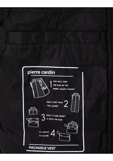 Pierre Cardin Erkek Siyah Mont Yelek 50302531-vr046 Siyah