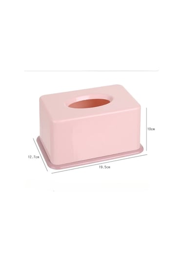 İskandinav Pembe-plastik Doku Kutusu Islak Mendil Tutucu Kapak Mendil Kağıt Mendil Kağıt Saklama Kutusu Kağıt Havluluk Ev Peçete Organizatör