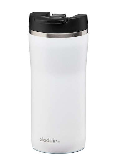 Aladdin 10-09363-006 Mocca Thermavac Leak-lock Çelik Termos Bardak 0.35l Beyaz