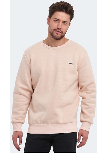 Slazenger KORAL IN Erkek Sweatshirt Bej