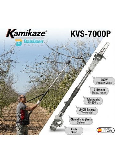 Kamikaze Kvs7000p Bataryalı Testere