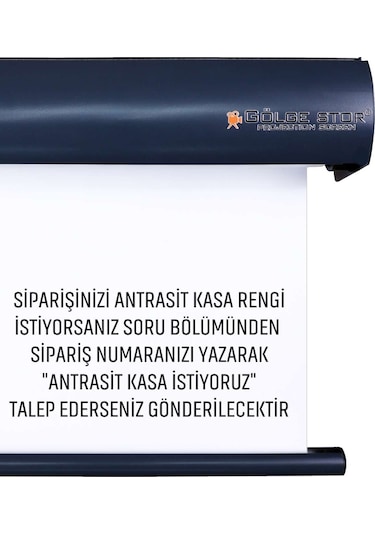 Gölge Stor En150cm Boy160cm Projeksiyon Perdesi Motorlu Hd 4k 8k