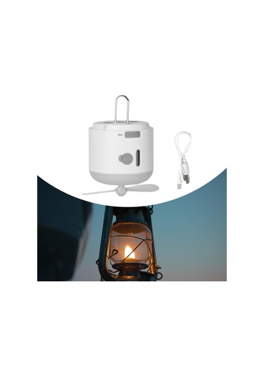 Suntek Kamp Feneri Seyahat İç Mekan Balıkçılığı Beyaz Beyaz