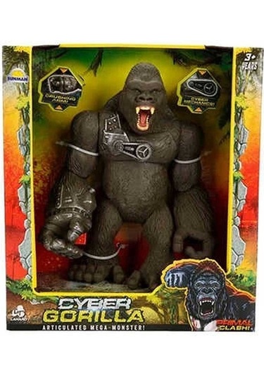 Sun-lnr-oyun Set Jurassıc Clash Cyber Gorılla 27cm.