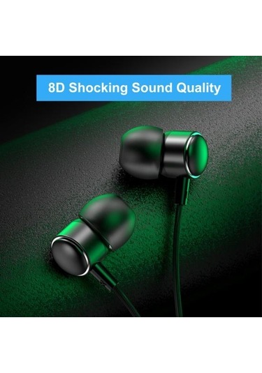 Bilgisayarlar Dizüstü Bilgisayarlar Telefonlar İçin Gürültü Önleyici Mikrofonlu Kulak İçi 3.5 MM Kulaklık