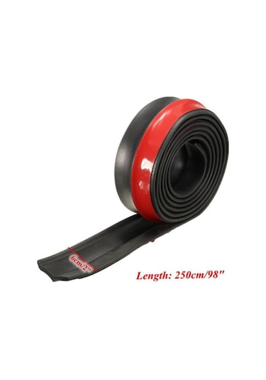 Samurai Ez Lip Ön Lip Kauçuk Esnek Yumuşak 3m Yapışkanlı Ek Tampon Altı Dil Karlık Ön Ek 2.5 M 00 Şüscaroto Aksesuar