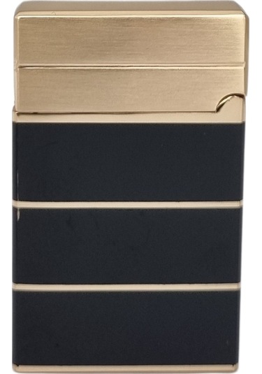 Vindiesel Soft Flame Siyah-gold Desenli Çakmak - Tr7705