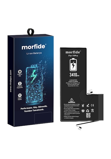 Morfide Apple Uyumlu iPhone 11 Pro  3410mah Yüksek Kapasiteli