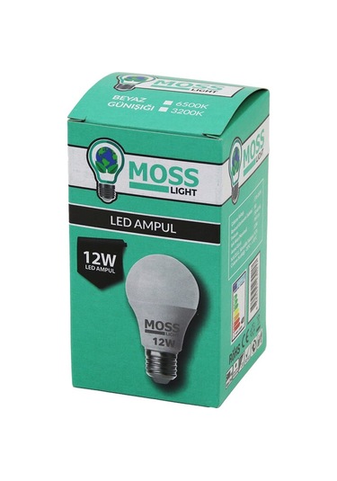 Moss Lıght 12w Beyaz Led Ampul E27 960lm 6500k 5224