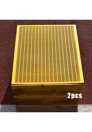 Fochsia Sarı 2 Adet Ayarlanabilir Plastik Ana Arı Izgarası Bal Kovanı