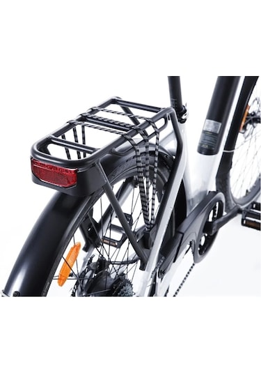 Alba City 2 36v 10,4ah Elektrikli Bisiklet Metalik Beyaz Beyaz