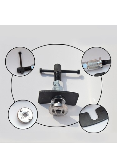 Pazly Fren Kaliperi Piston Geri Sarma Aleti - Sağ El Tahrikli Mekanik